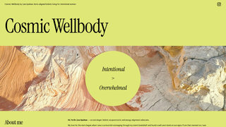 Thumbnail of cosmicwellbody.com