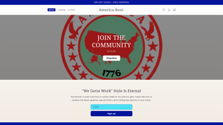 Thumbnail of americaroot.com