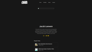 Thumbnail of jacobloewen.com
