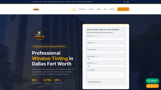 Screenshot of sunmastersdallas.com