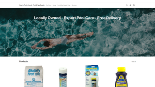Thumbnail of quarrypoolspasupply.com