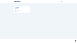 Thumbnail of naminghunt.com
