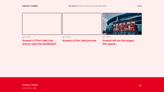 Thumbnail of arsenalcorner.com