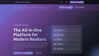 Thumbnail of agentlinksocial.com