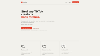 Screenshot of gohookline.com