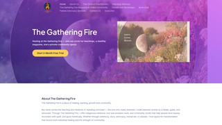 Thumbnail of thegatheringfire.com
