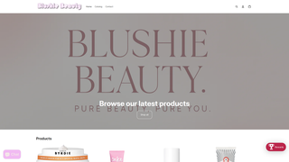 Thumbnail of theblushie.com