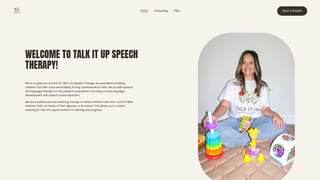 Thumbnail of talkitupspeechtherapy.org