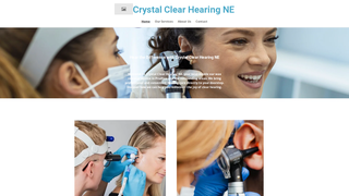 Thumbnail of crystalclearhearingne.com