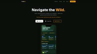 Screenshot of trailnav.app