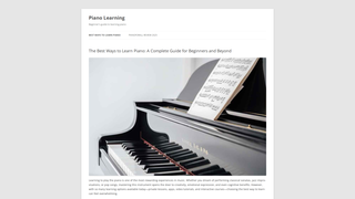 Thumbnail of pianolearning.net