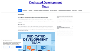 Thumbnail of dedicateddevelopmentteam.com