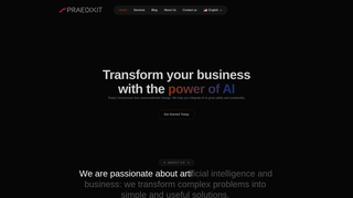 Thumbnail of praedixit.com
