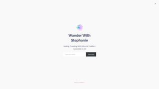 Thumbnail of wanderwithstephanie.com