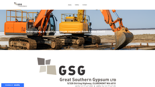 Thumbnail of greatsoutherngypsum.com