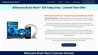 Thumbnail of billionnairebrainewave.com
