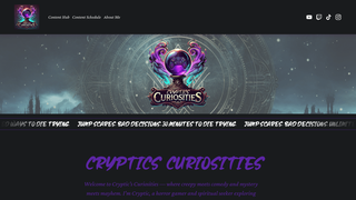 Thumbnail of crypticscuriosities.com