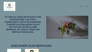 Thumbnail of vowandvineofficiant.com
