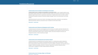 Thumbnail of transkomjournal.com