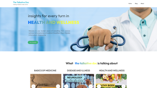Thumbnail of thetalkativedoc.com