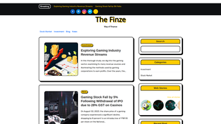 Thumbnail of thefinze.com