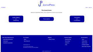 Thumbnail of justicepresh.com