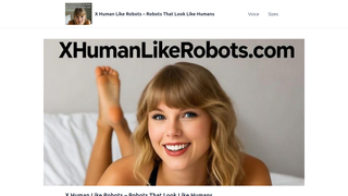Thumbnail of xhumanlikerobots.com