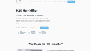 Thumbnail of h2ohumidifiers.com