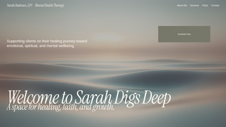 Thumbnail of sarahdigsdeep.com