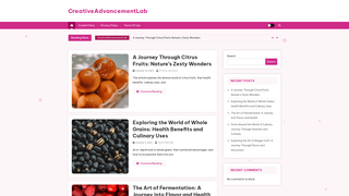 Thumbnail of creativeadvancementlab.com