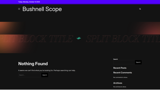 Thumbnail of bushnellscope.com