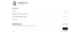 Thumbnail of nontonbro.com