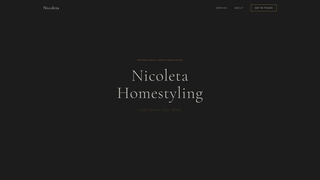 Screenshot of nicoleta.ai