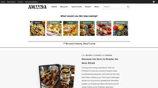 Thumbnail of amandafood.com