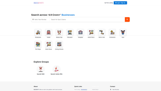 Thumbnail of bizzentt.com