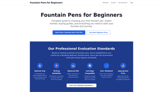 Thumbnail of fountainpensforbeginners.com
