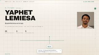Site preview