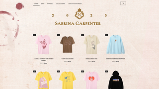 Thumbnail of sabrinacarpentermerchandise.com