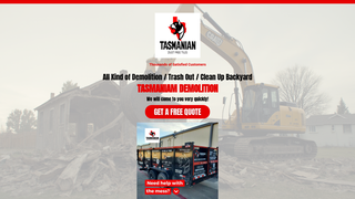 Thumbnail of tasmaniandemolition.com