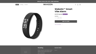 Thumbnail of thewakeon.com