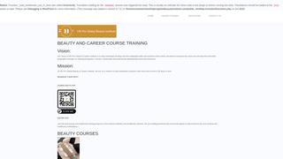 Thumbnail of hdproglobalbeautyinstitute.com