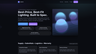 Thumbnail of lumarislight.com