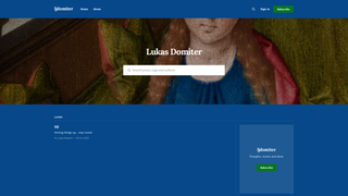 Thumbnail of lukasdomiter.com