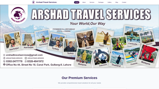 Thumbnail of arshadtravelservices.com