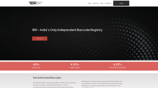 Thumbnail of barcoderegistry.org