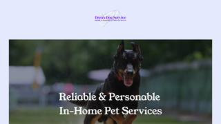 Thumbnail of dreasdogservice.com