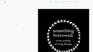 Thumbnail of somethingborrowedchicago.com