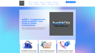 Thumbnail of betw74bet.com