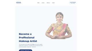 Thumbnail of hemamakeupacademy.com