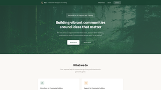 Screenshot of nest-ea.org